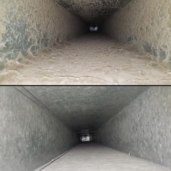 Air Duct Before & After